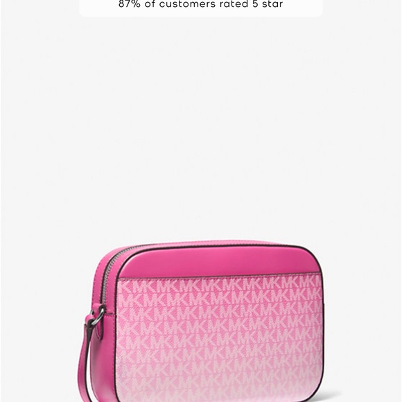 Michael Kors Pink Ombrè Crossbody Bag - Picture 3 of 7